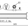 Fomaco 2xL305M Injector Needles