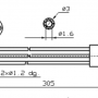 Fomaco 3xL305 Injector Needles