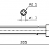 Fomaco 4x2xL205 Injector Needles