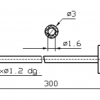 Fomaco 1xL300 Injector Needles