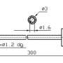 Fomaco 1xL300 Injector Needles