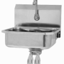 Wall Mount Sink with Double Knee Valve
