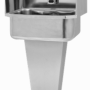 Padestal Sink with Sensor and Side Splashes