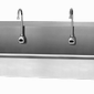 6 Person Wall Mount Sink with Sensor