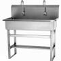 2 Person Floor Mount Sink with Sensor