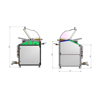 Scalding-Dehairing Machine OSM Type
