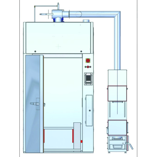 Four Trolley Smoke Chamber