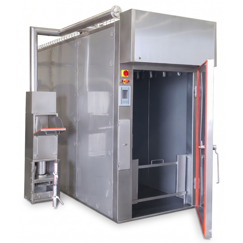 Three Trolley Smoke Chamber