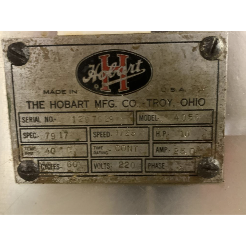 Used Hobart 4056 Meat Grinder