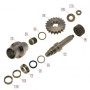 Knife Shaft Exploded View Ruhle SR2 Turbo