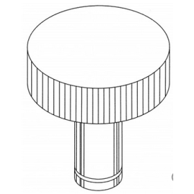 Center Plate Knob 3375-0031