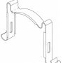 Motor Clamp/Front  4175-0031
