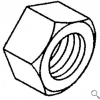 Truing Stone Spindle Nut (Each) RH - M-0611