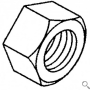 Truing Stone Spindle Nut (Each) RH - M-0611