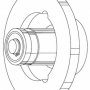 Knife Pulley Assy - 4375-0192