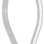Knife Pulley Drive Belt - 2375-0141