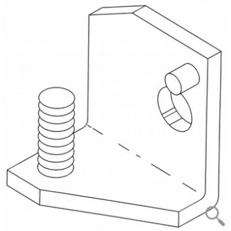 Mounting Angle Assy - 4575-0099