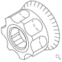 Knob, Indexing - 3875-2350