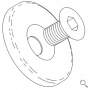 Knife Washer and Screw Assy - 3375-0107