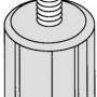 Short Foot Post Assy - 4575-0208