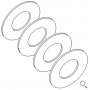 Center Plate Stud Shims - 3275-0030