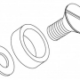 Knife Bolt Fiber Plug Set - 4722-3A