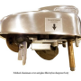 Sharpener Assembly And Cover, Polished Aluminum, for Berkel Slicers - 4675-0164, 4675-00164