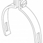Motor Clamp - Rear - 2275-0087