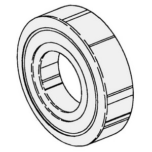 UPPER SHAFT BEARING, FRONT 680-2032