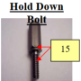 Patty-O-Matic 330A Hold Down Bolt