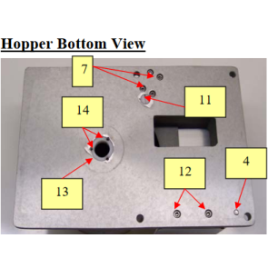 Patty-O-Matic 330A Hopper Bottom View