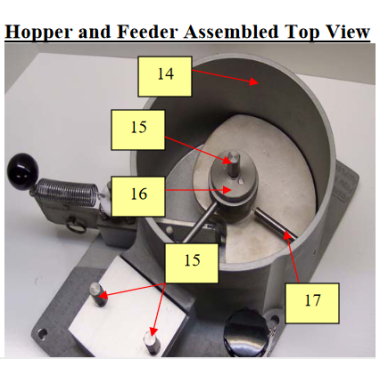 Patty-O-Matic 330A Hopper and Feeder Assembled Top View