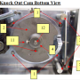 Patty-O-Matic 330A Knock Out Cam Bottom View