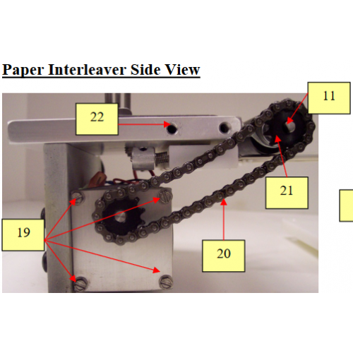 Patty-O-Matic Protege Paper Interleaver Side View