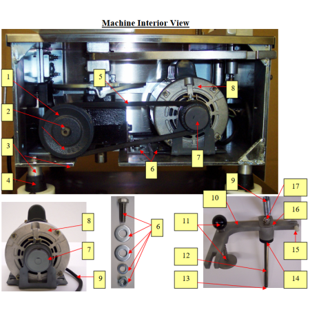 Patty-O-Matic Protege Machine Interior View