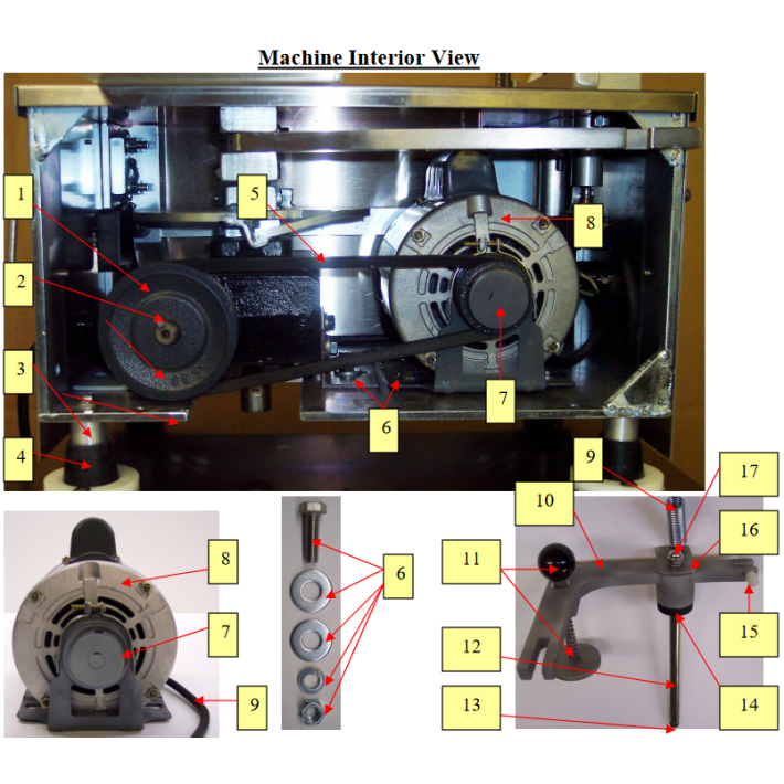 Patty-O-Matic Protege Machine Interior View