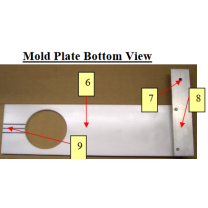 Patty-O-Matic Protege Mold Plate Bottom View