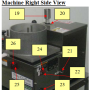 Patty-O-Matic 330A Machine Right Side View