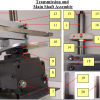 Patty-O-Matic Protege Transmission and Main Shaft Assembly