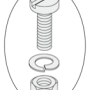 WHEEL SCRAPER HARDWARE 713031640