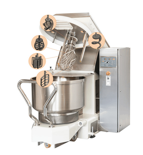 Mixers with Interchangeable Tools