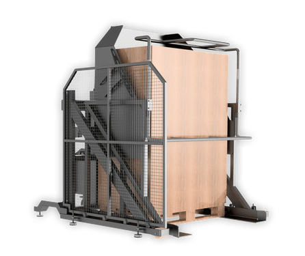 Wide Pallet Crate Combo Dumper