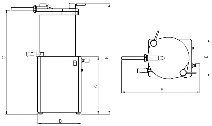 Machine Dimensions